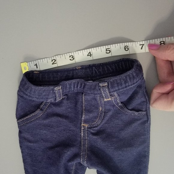 NWOT Carters Stretchy Denim Newborn Leggings or Pants - Picture 4 of 9